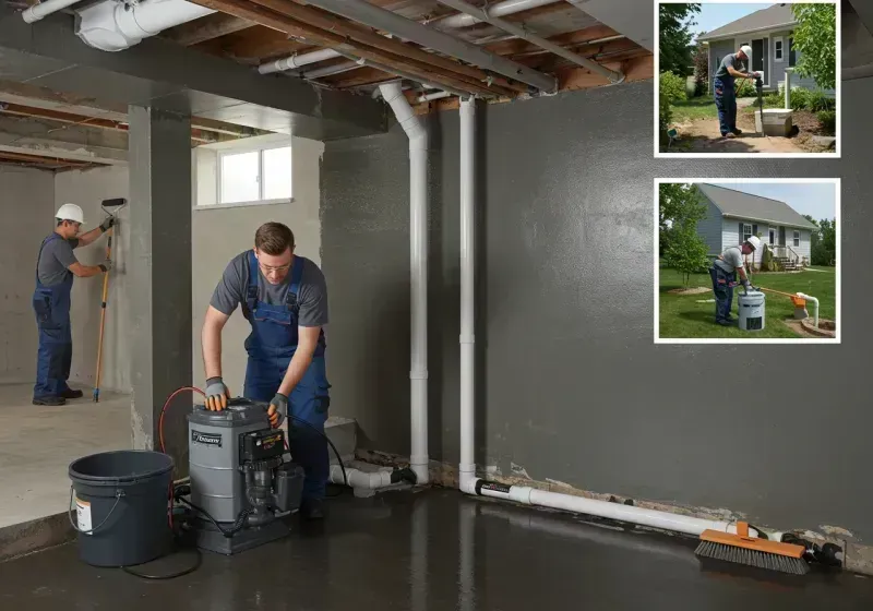 Basement Waterproofing and Flood Prevention process in Little Falls, NY